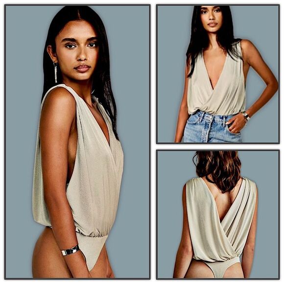 Free People Intimately Night Owl Bodysuit XL - Picture 1 of 16